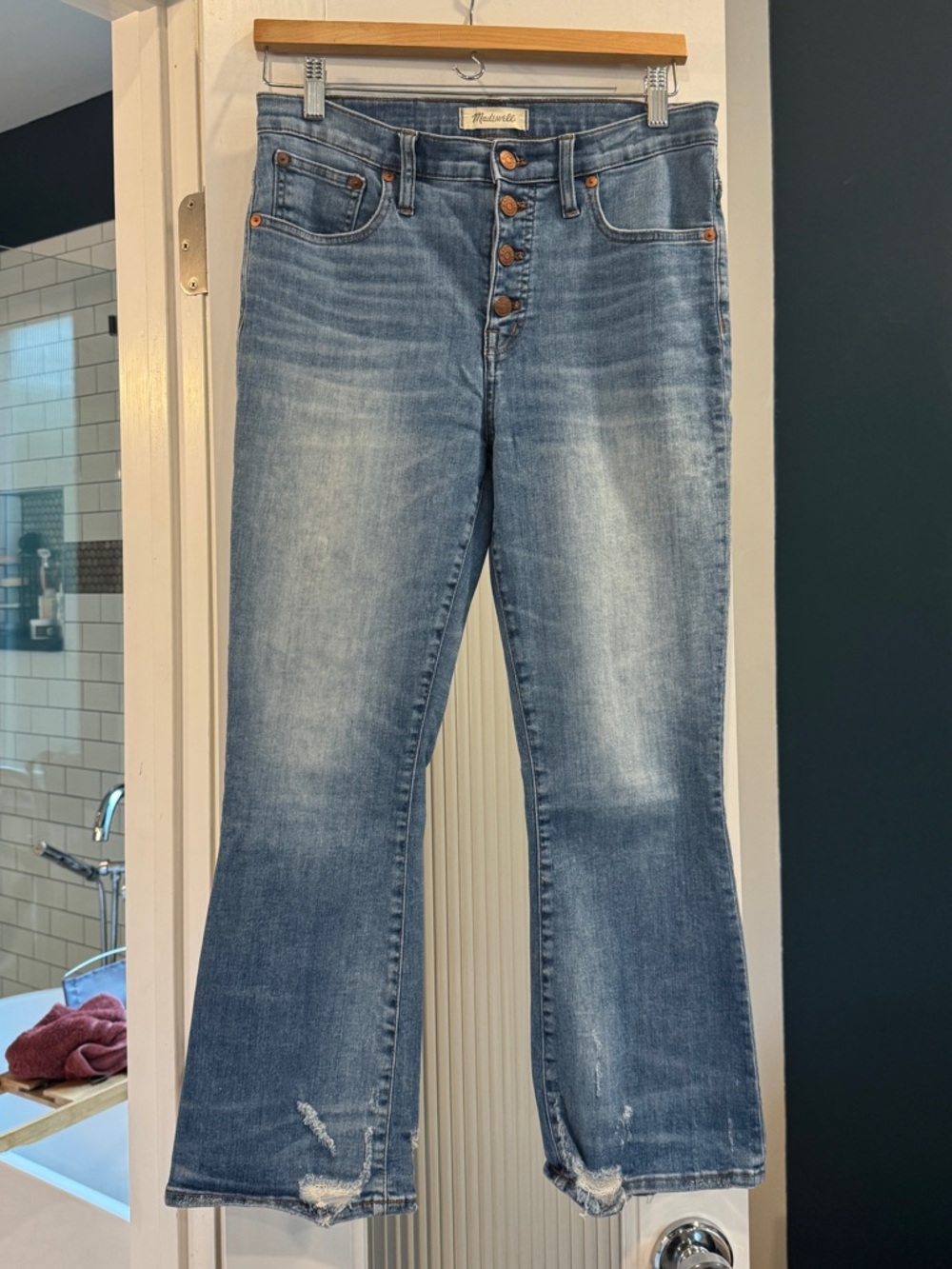 Madewell Cali Demi-Boot Cropped Jeans